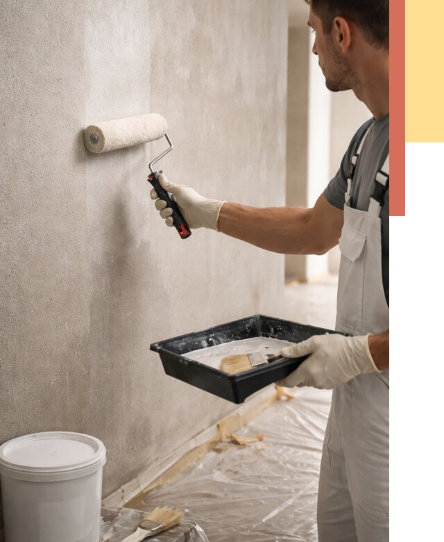 Грунтовка стен в Гае от 2237 руб. м2 — быстро, недорого, с материалом | ОТДЕЛОЧНИК-Гай