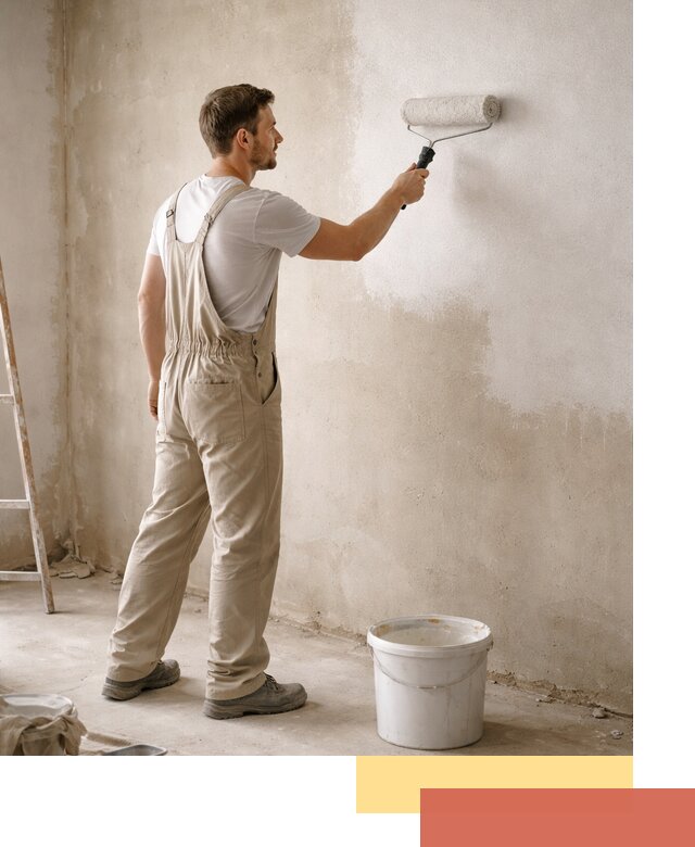 Грунтовка стен под отделку в Гае профессиональным раствором