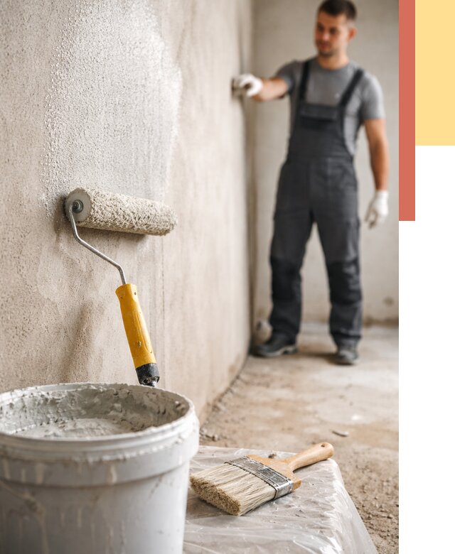 Нанесение бетоноконтакта на стены в Гае от 4270 руб. быстро и недорого | ОТДЕЛОЧНИК-Гай