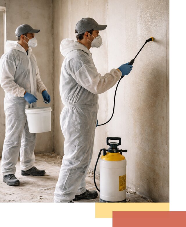 Антисептическая обработка стен в Гае профессионально