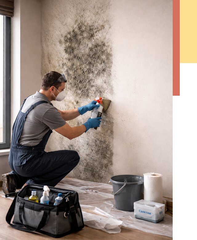 Удаление плесени со стен в Гае от 2186 руб. — быстро и недорого | ОТДЕЛОЧНИК-Гай