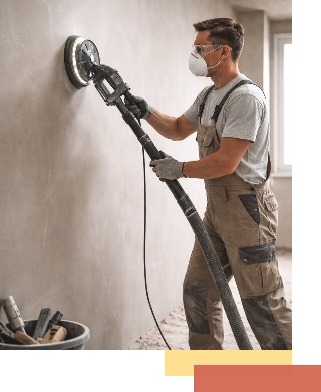 Профессиональная шлифовка стен в Гае быстро и качественно