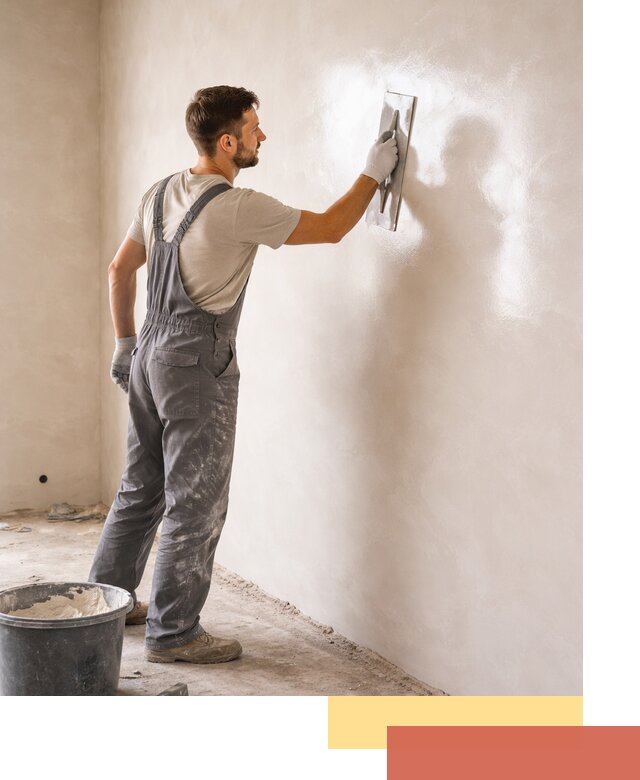 Глянцевание штукатурки стен в Гае профессионально и быстро