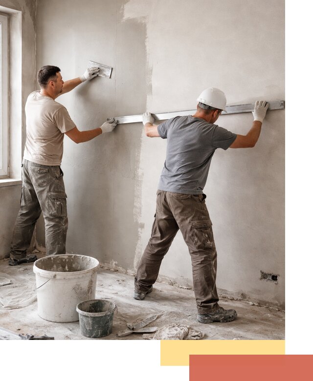 Штукатурка стен под покраску в Гае качественно и быстро