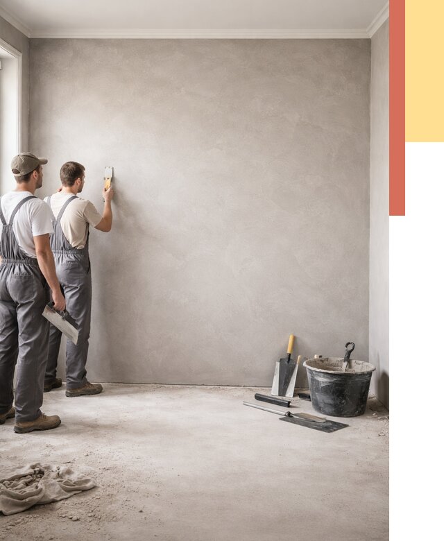 Микробетон на стены в Гае от 1271 руб. — нанесение и отделка | ОТДЕЛОЧНИК-Гай