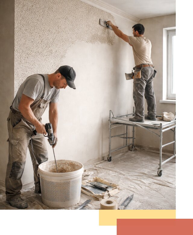 Нанесение жидких обоев под ключ в Гае с гарантией качества