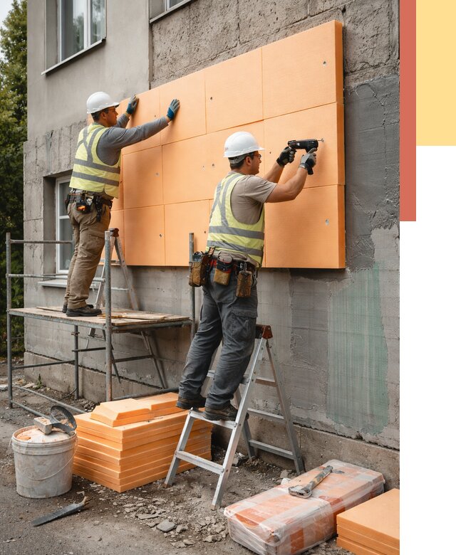 Утепление стен пеноплексом в Гае от 1881 руб./м2 — быстро и недорого | ОТДЕЛОЧНИК-Гай