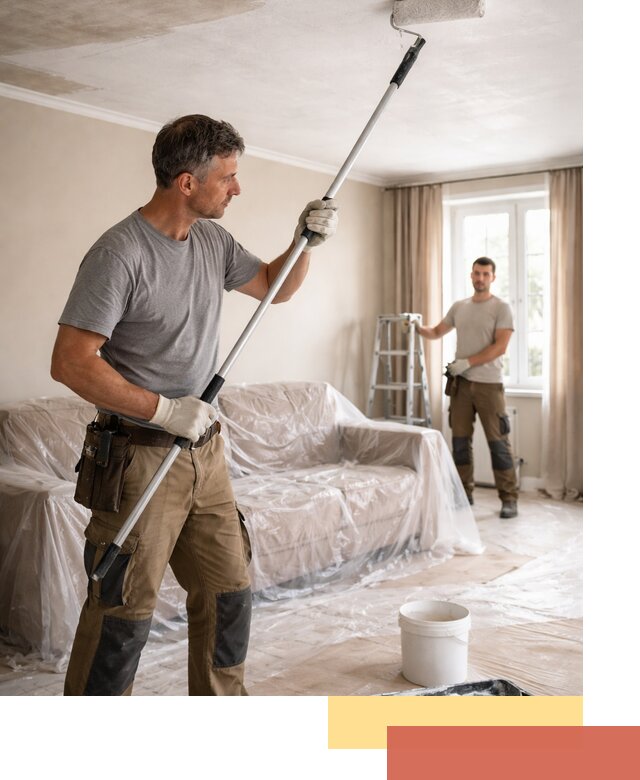 Грунтовка потолка в Гае — подготовка под покраску и отделку