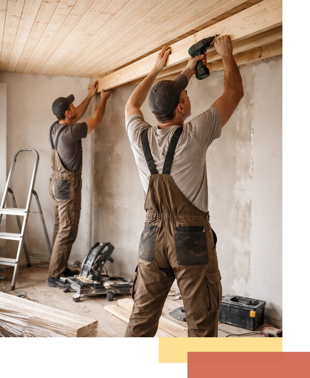 Монтаж потолка из вагонки в Гае профессионально и аккуратно