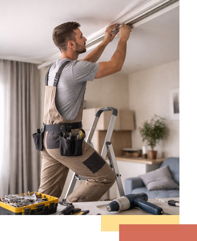 Ремонт натяжных потолков в Гае — качественно и оперативно