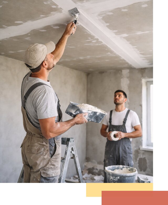 Обработка швов потолка ГКЛ в Гае: качественная заделка и шпатлевка