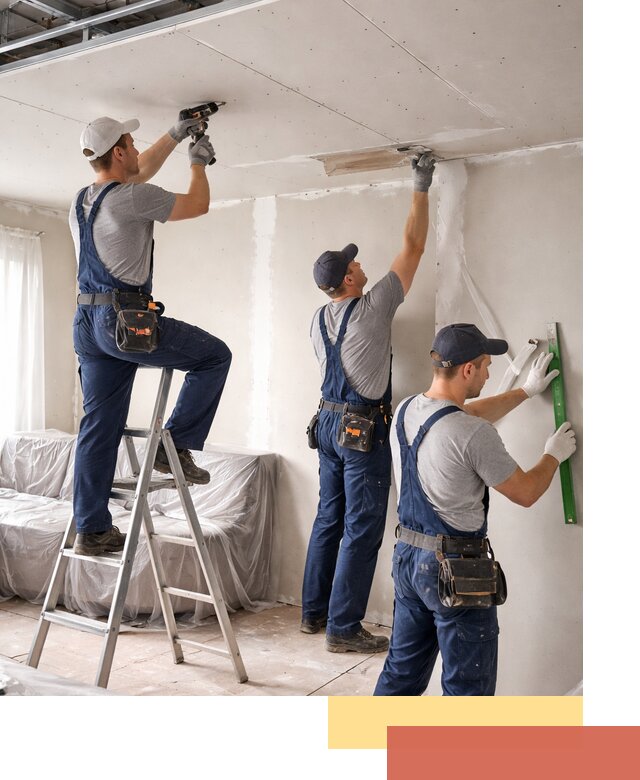 Профессиональная отделка потолка в Гае быстро и качественно